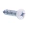 Prime-Line Sheet Metal Screw, S-Tap Pan Head Phil Dr No. 8 X 3/4in Zinc Pl Steel Black Head 25PK 9154737 - alternate 1